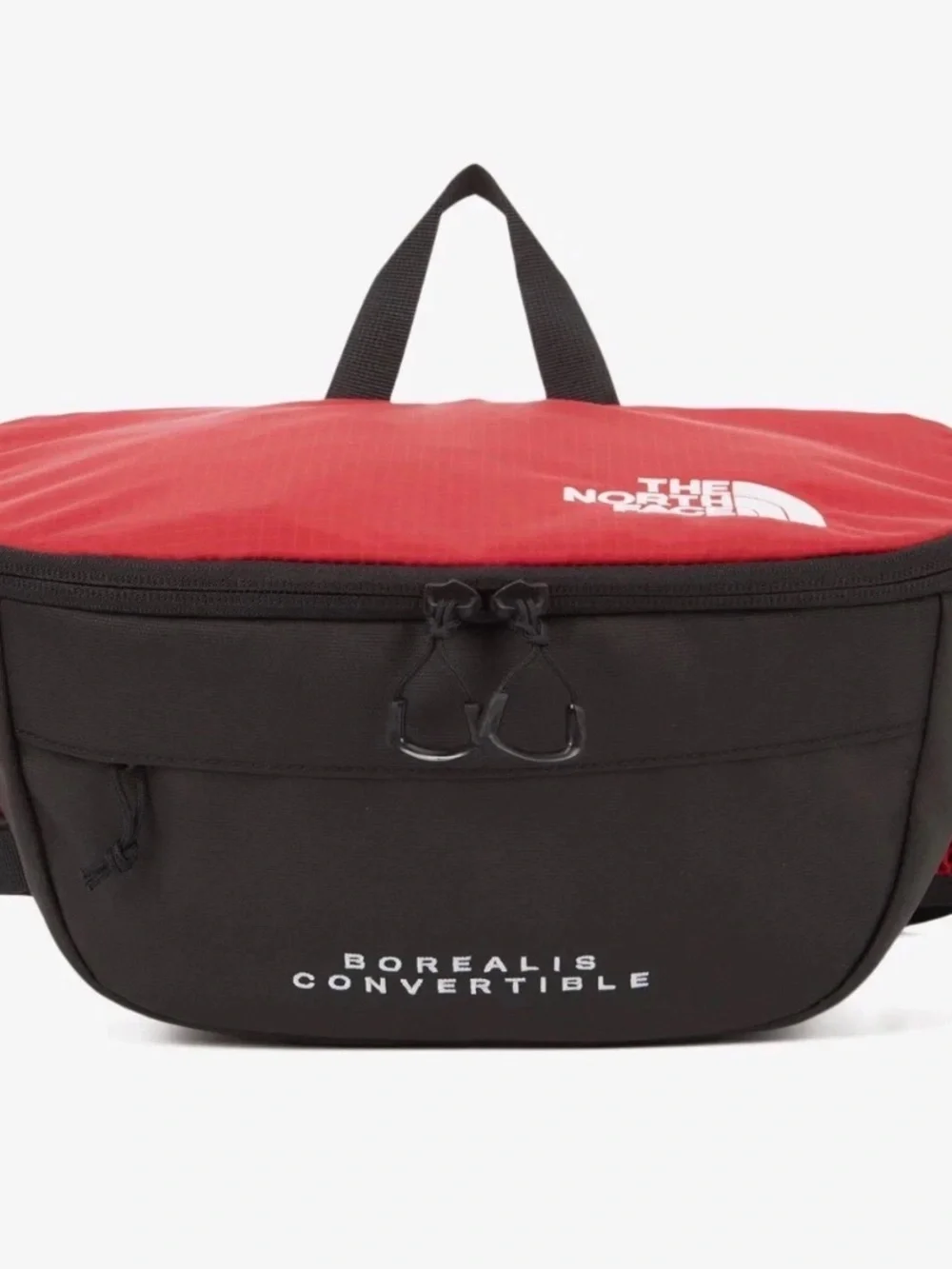 The North Face Borealis Convertible Backpack Red Black NEW